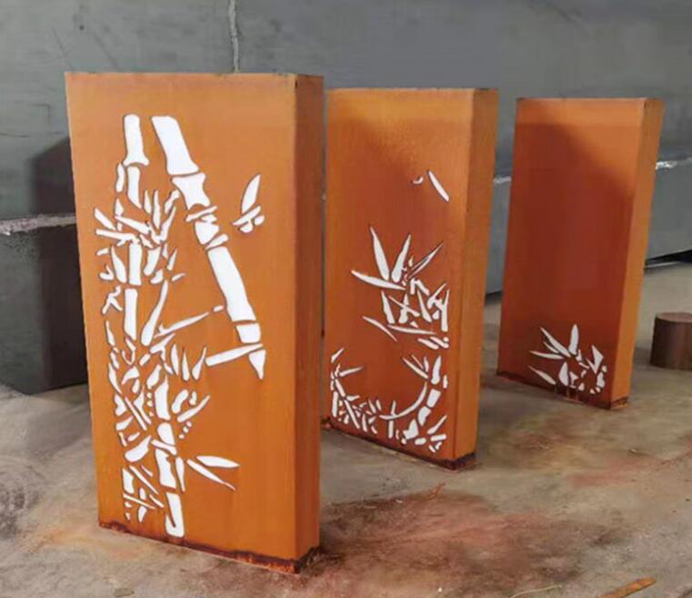 琅琊锈钢板灯箱